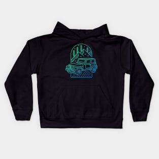 My Jeep My Adventure 2 Kids Hoodie